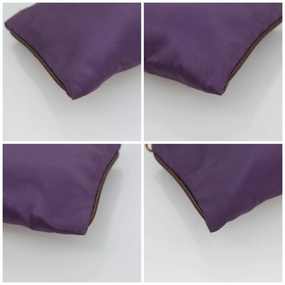 PRADA Pouch Nylon Purple Auth yk16822 - Picture 16 of 16